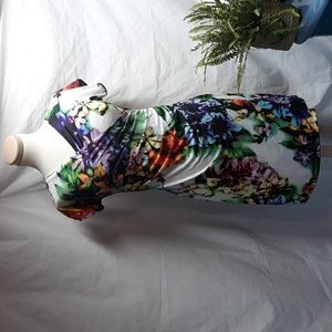 Garden Party Ruched Dress